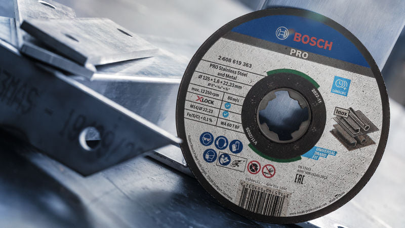 Disco de corte Bosch X-LOCK Expert &gt;Inox