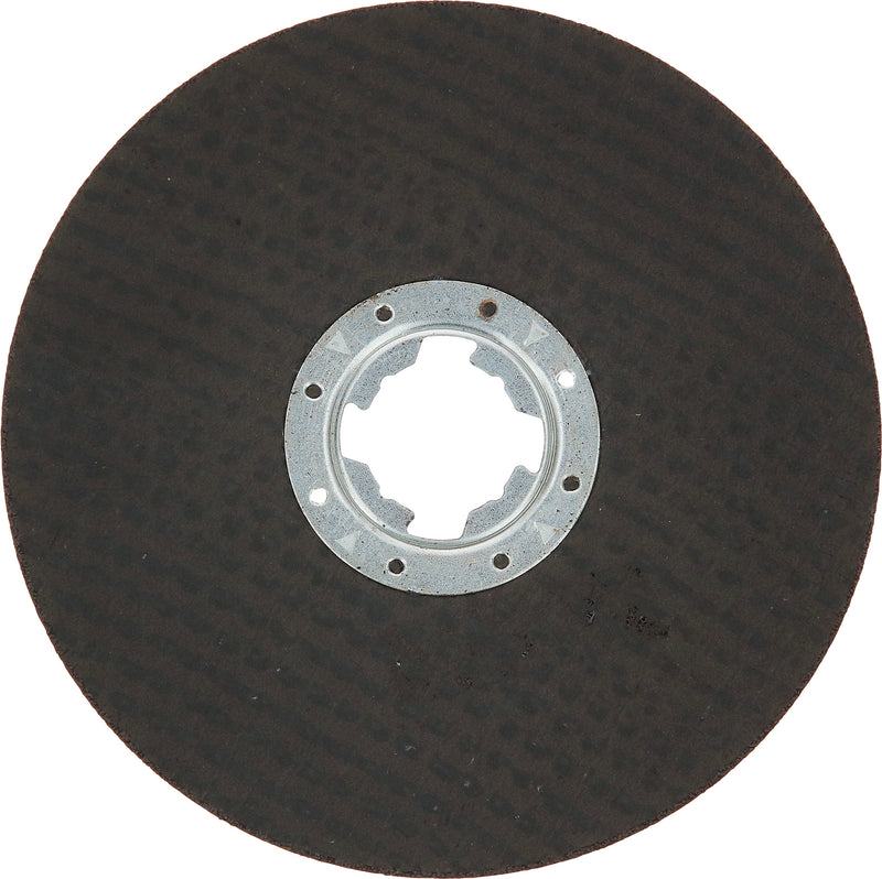 Bosch Accessories Grinding and Cutting Discs (PRO Stainless Steel and Metal Bonded Abrasive Cutting Disc, 125 x 1 x 22.23 mm, X-Lock, flat, 10 units)