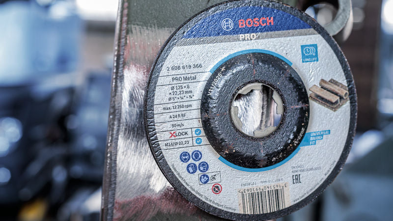 Bosch X-LOCK mola sbavo Std. para metal 115x6mm