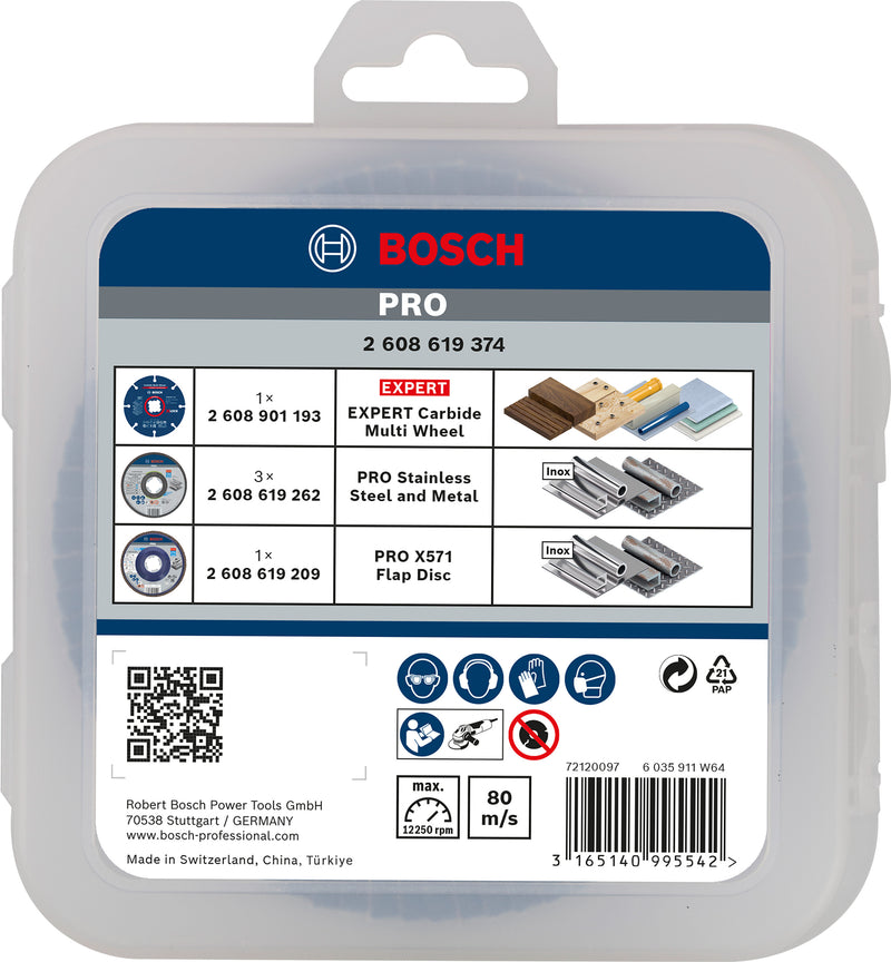 Bosch Cutting-Off Wheel set X-LOCK 125mm
