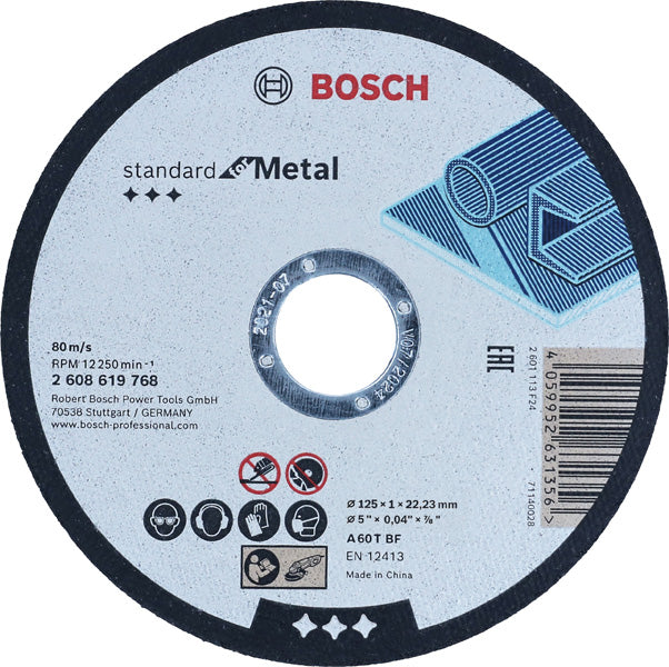Bosch Standard for Metal Straight Cutting disc