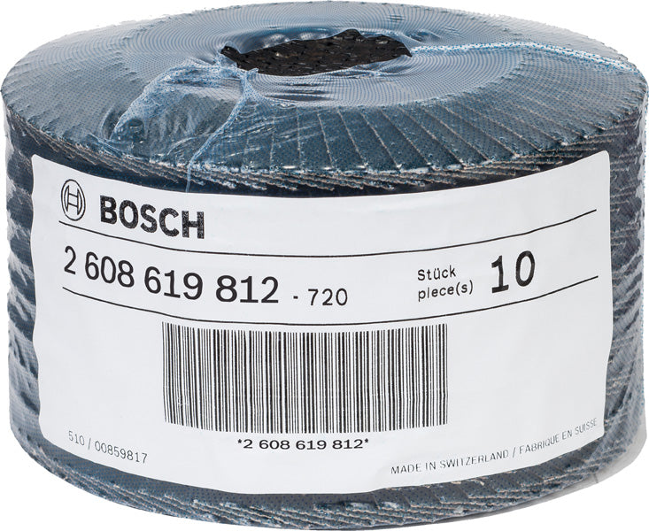 Bosch Accessories Sanding Discs (X551 Flap Disc, Expert for Metal, X-LOCK)