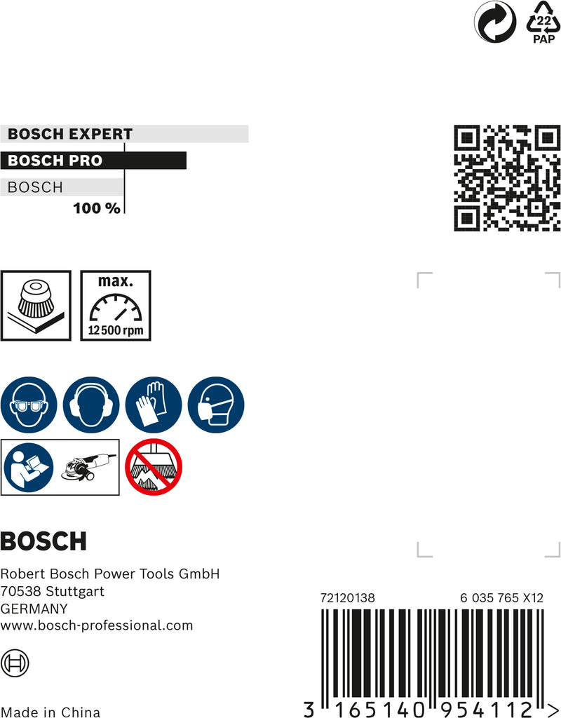 Bosch Brush X-LOCK Clean > Metal