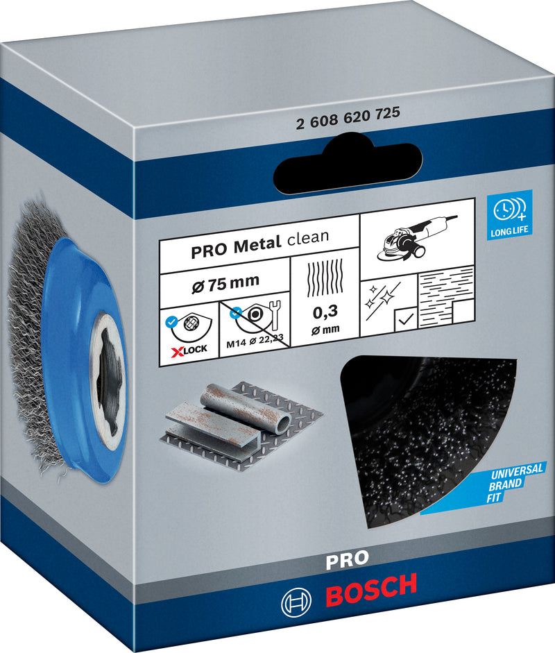 Bosch Brush X-LOCK Clean > Metal