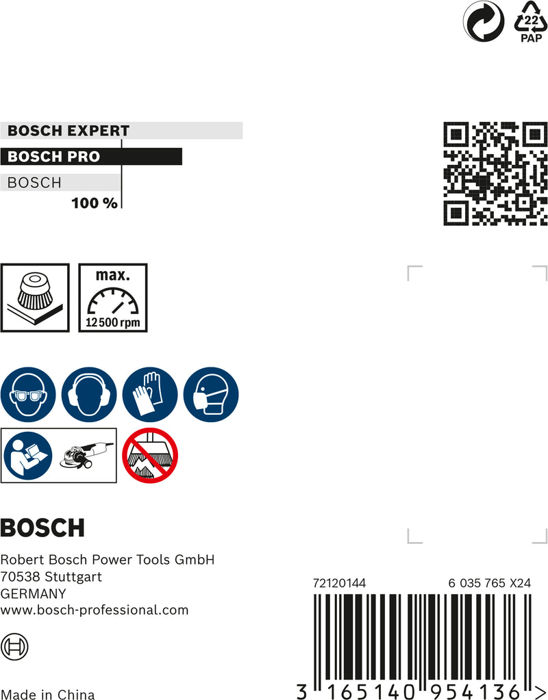 Bosch Brush X-LOCK Heavy > Metal
