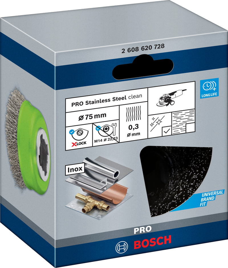 Bosch Brush X-LOCK Clean > Inox