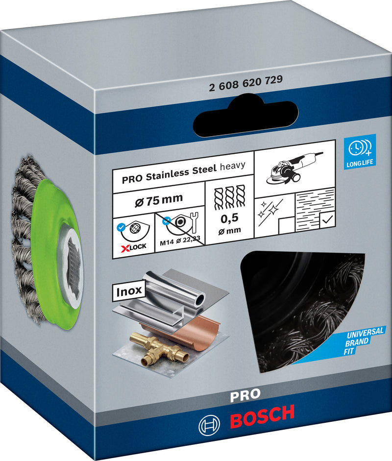 Bosch Brush X-LOCK Heavy > Inox