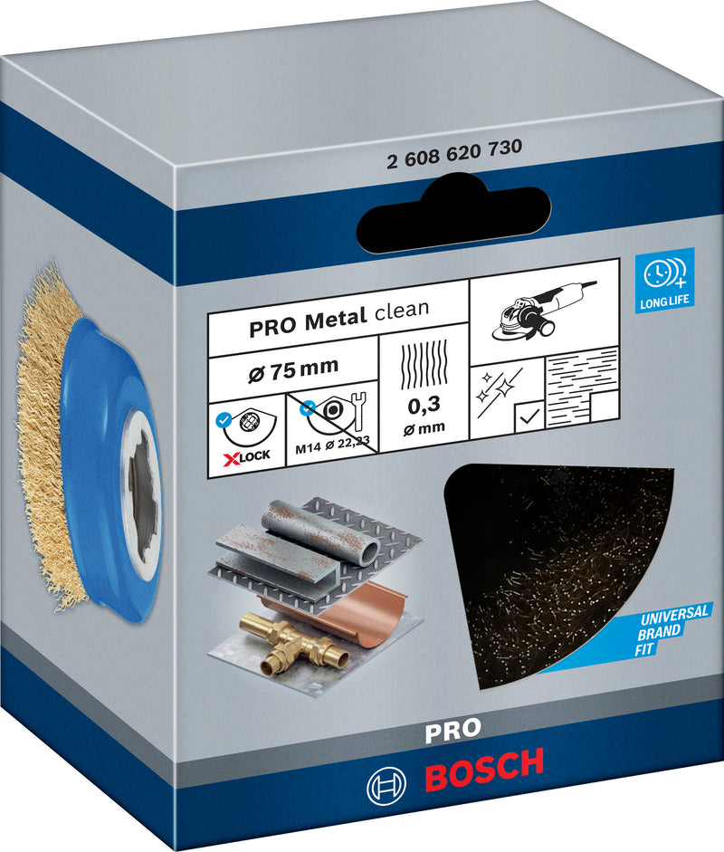 Bosch Brush X-LOCK Clean > Metal