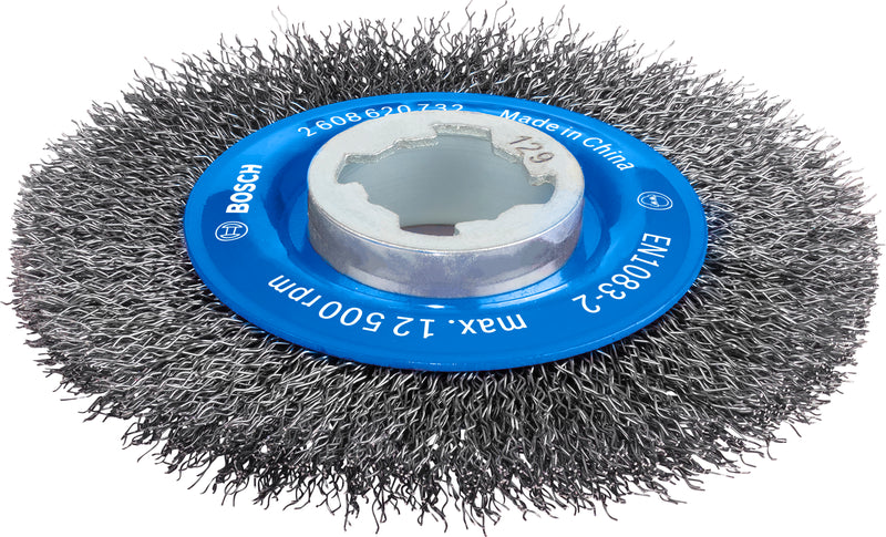 Escova Bosch X-LOCK Clean &gt; Metal