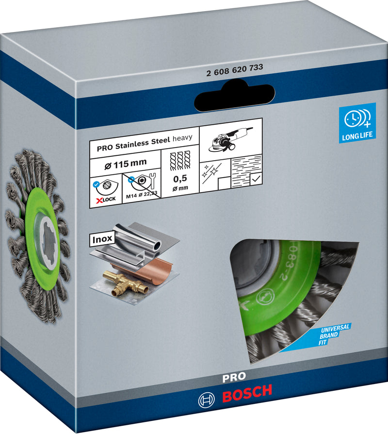 Bosch Brush X-LOCK Heavy > Inox