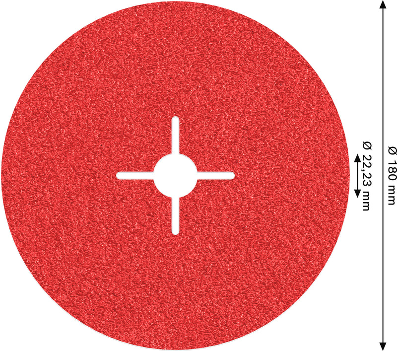 Bosch Fibre-Sanding Disc BfM+I,180mm,G36