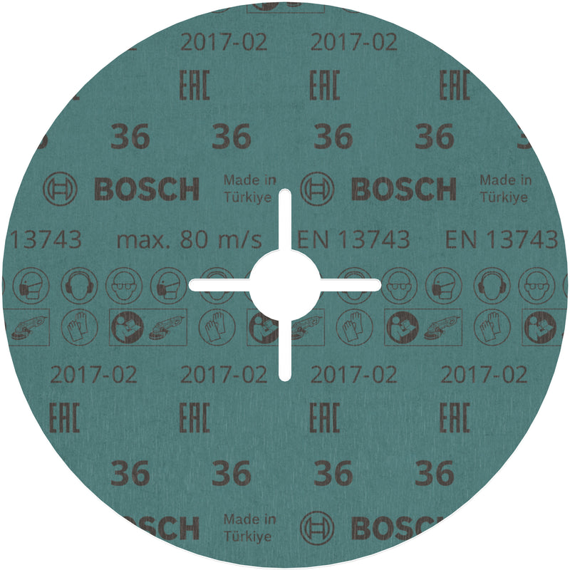 Bosch Fibre-Sanding Disc BfM+I,180mm,G36