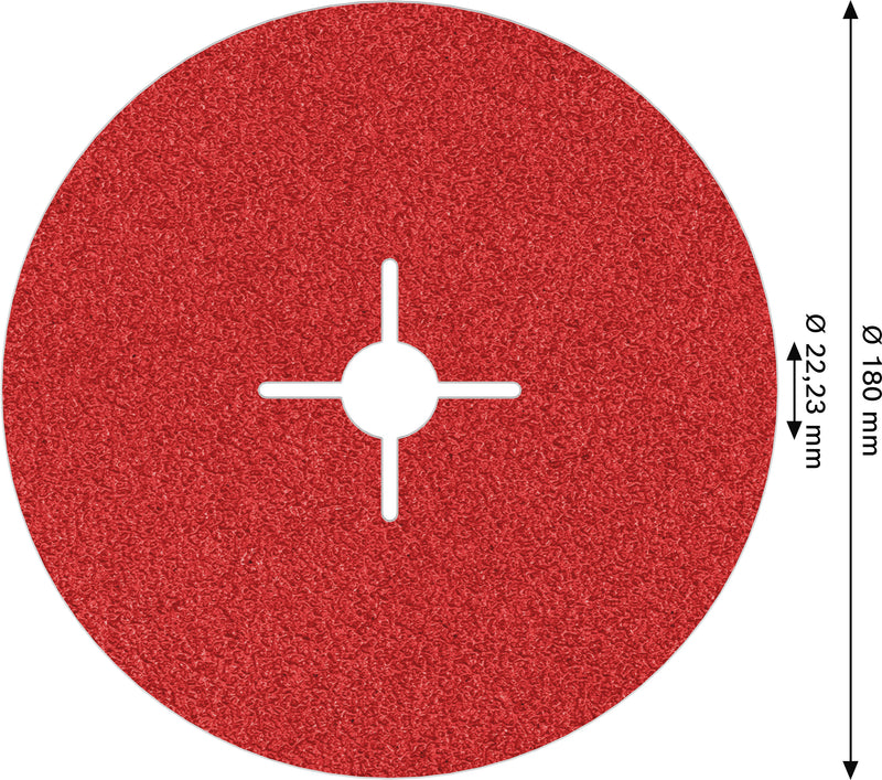 Bosch Fibre-Sanding Disc BfM+I,180mm,G50