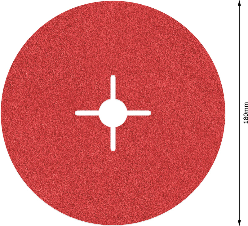Bosch Fibre-Sanding Disc BfM+I,180mm,G60