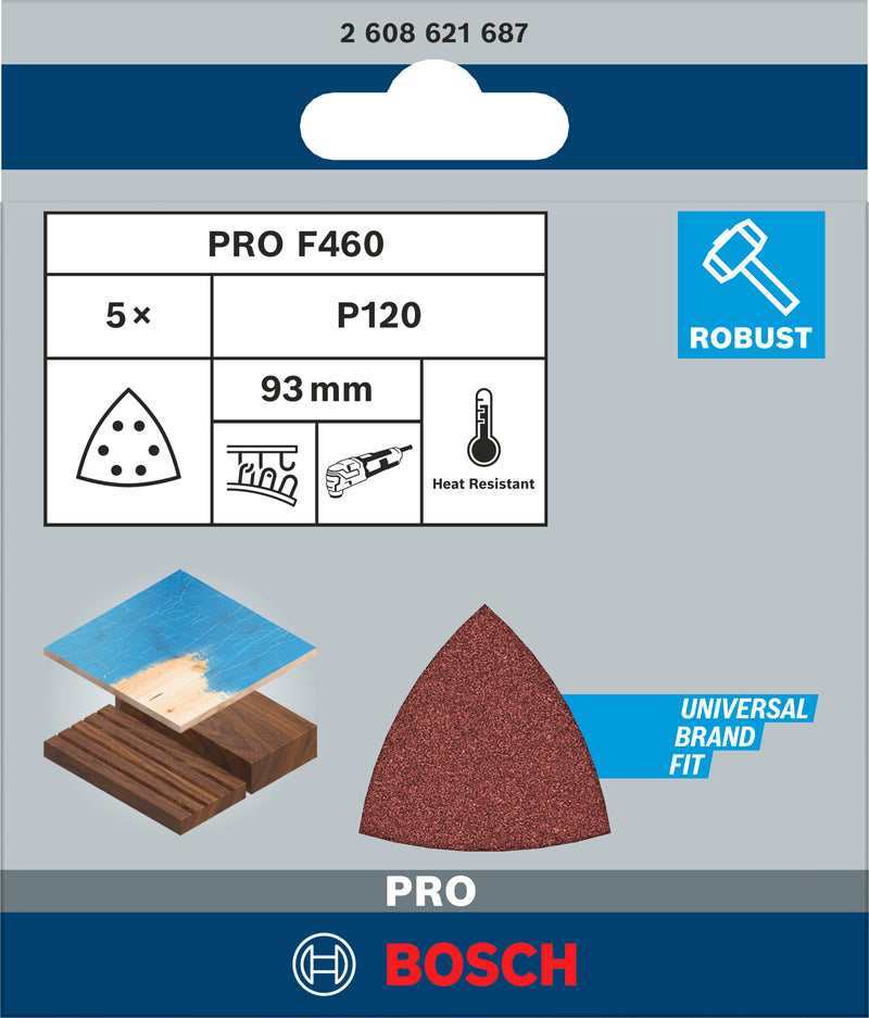 Bosch Sanding Sheet F460 BfWP,G120,93mm