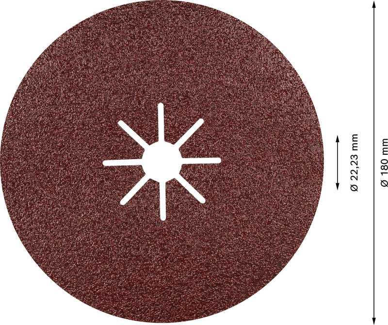 Bosch Fibre-Sanding Disc Exp R781,180,60+,25x
