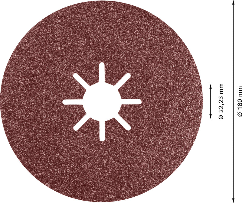 Bosch Fibre-Sanding Disc Exp R781,180,80+,25x