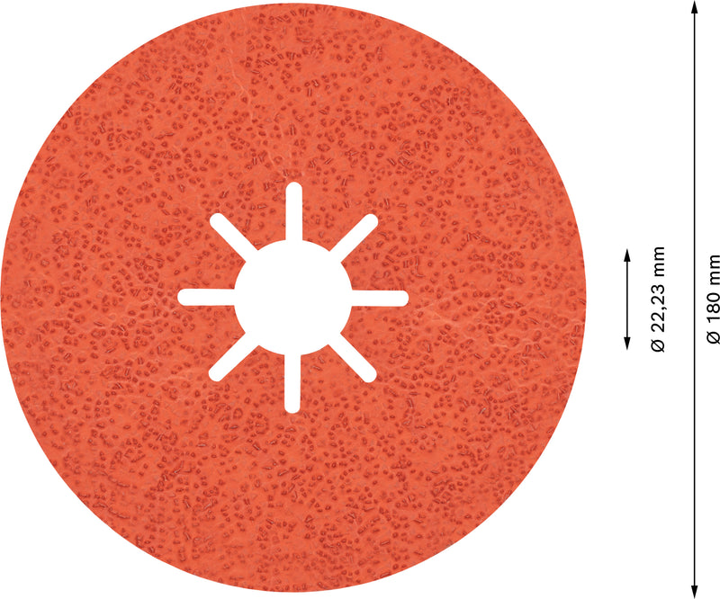 Bosch Fibre-Sanding Disc Exp R782,180,36+,25x
