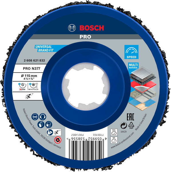 Disco de limpeza Bosch Abrasive Web X-LOCK
