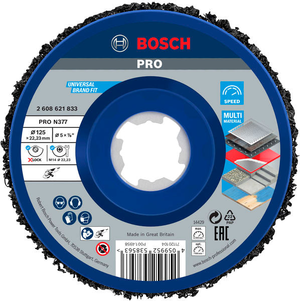 Disco de limpieza Bosch Abrasive Web X-LOCK