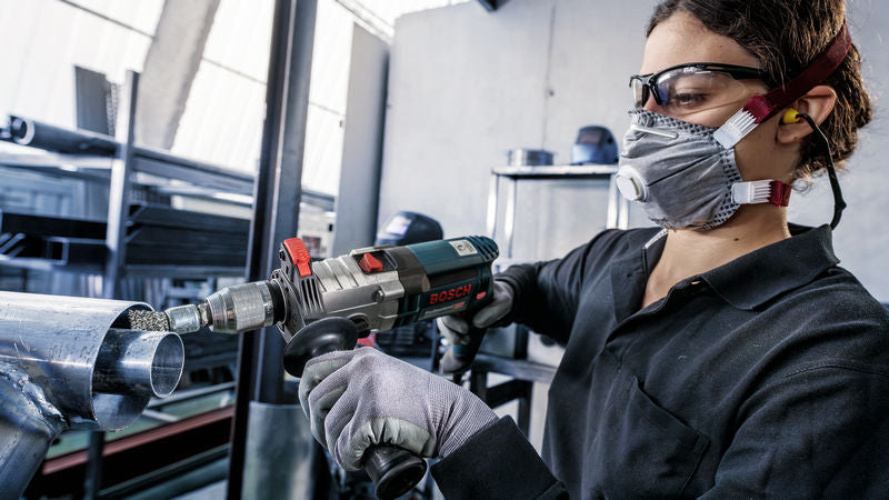 Pincel Bosch com haste de 6 mm e 15 mm, ondulado