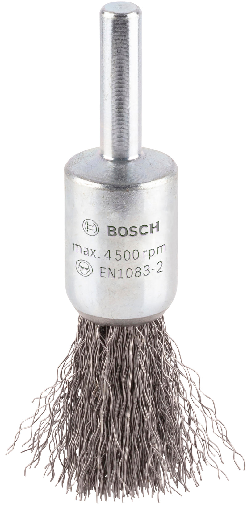 Pincel Bosch com haste de 6 mm e 15 mm, ondulado