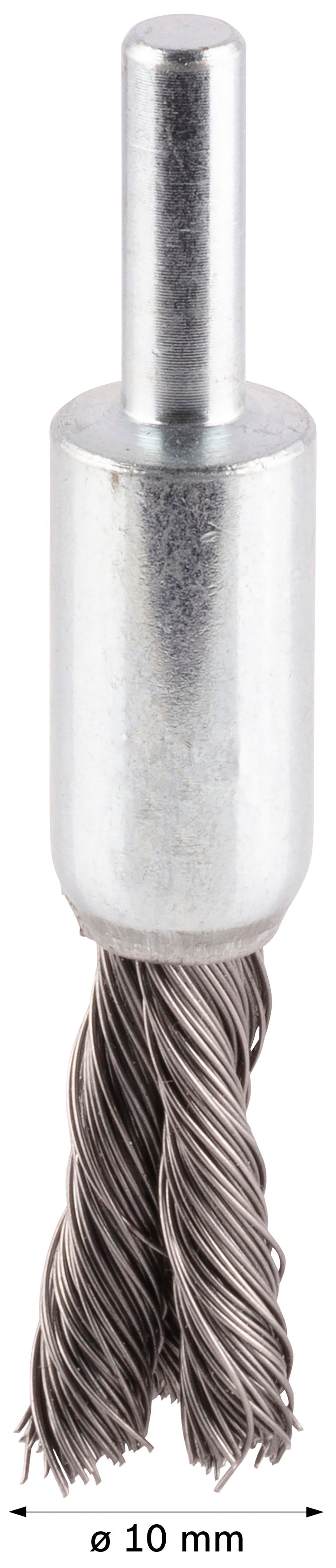 Bosch 6mm Shank Pencil Brush 10mm, Knotted