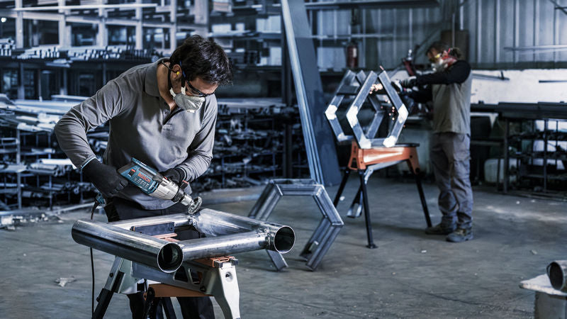 Bosch 6mm Shank Wire Wheel 100mm Crimped, Inox