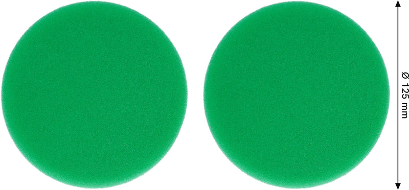 Bosch Accessories Polishing Tool (Polishing sponge, 125 mm, Cut, 2 pcs.)
