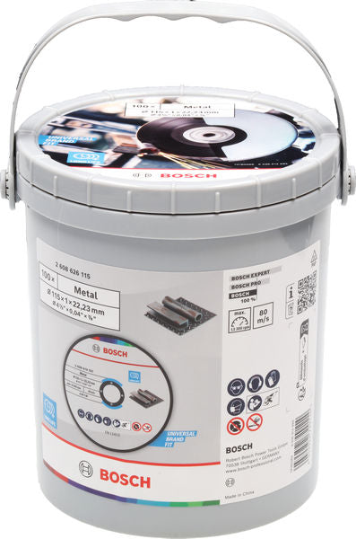 Cubo metálico Bosch 115x1x22,23 mm