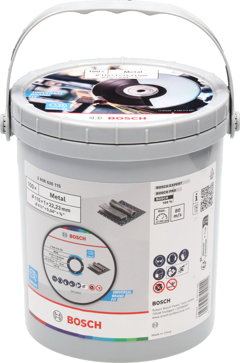 Cubo metálico Bosch 115x1x22,23 mm