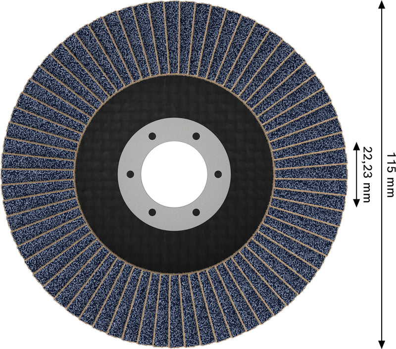 Discos de láminas Bosch Accessories (discos de láminas X451, 115 x 22,23 mm, G80, T29, 15 uds.)
