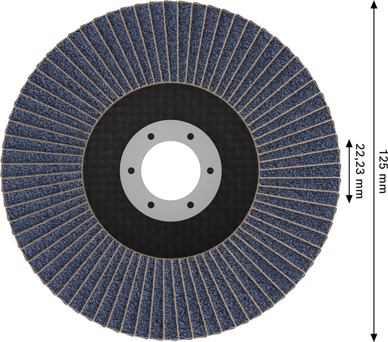 Discos de láminas Bosch Accessories (discos de láminas X451, 125 x 22,23 mm, G60, T29, 15 uds.)