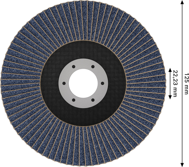 Discos de láminas Bosch Accessories (discos de láminas X451, 125 x 22,23 mm, G120, T29, 15 uds.)