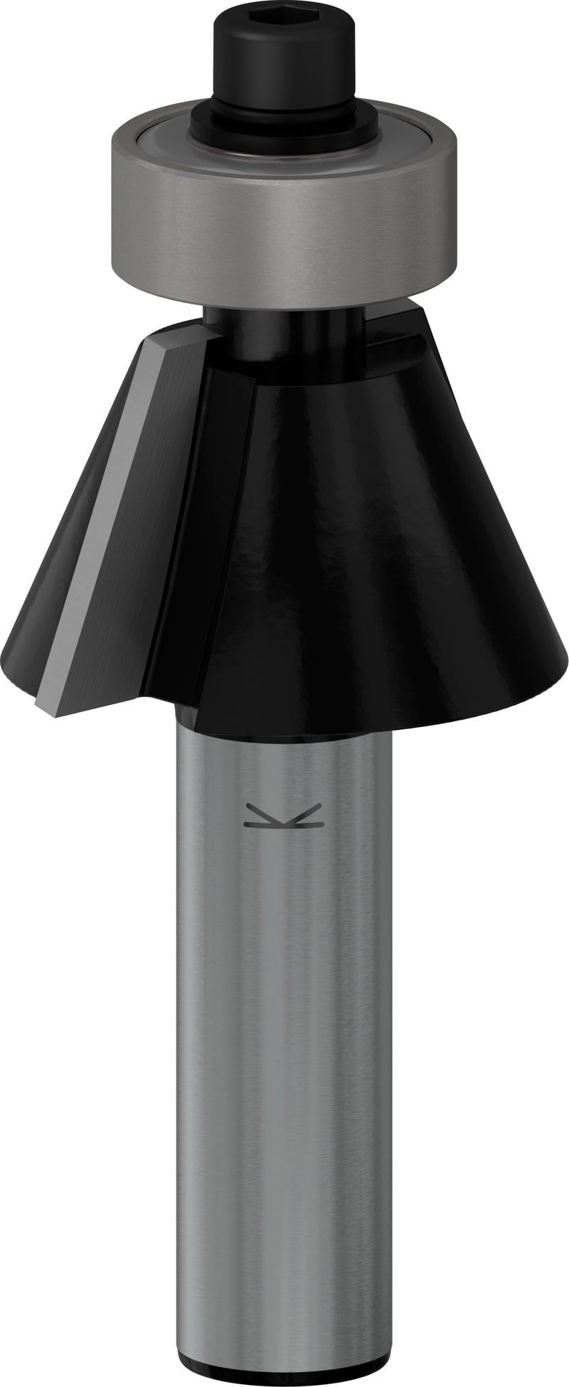 Bosch PRO router chamfering cutter, 25°, 8 mm shank