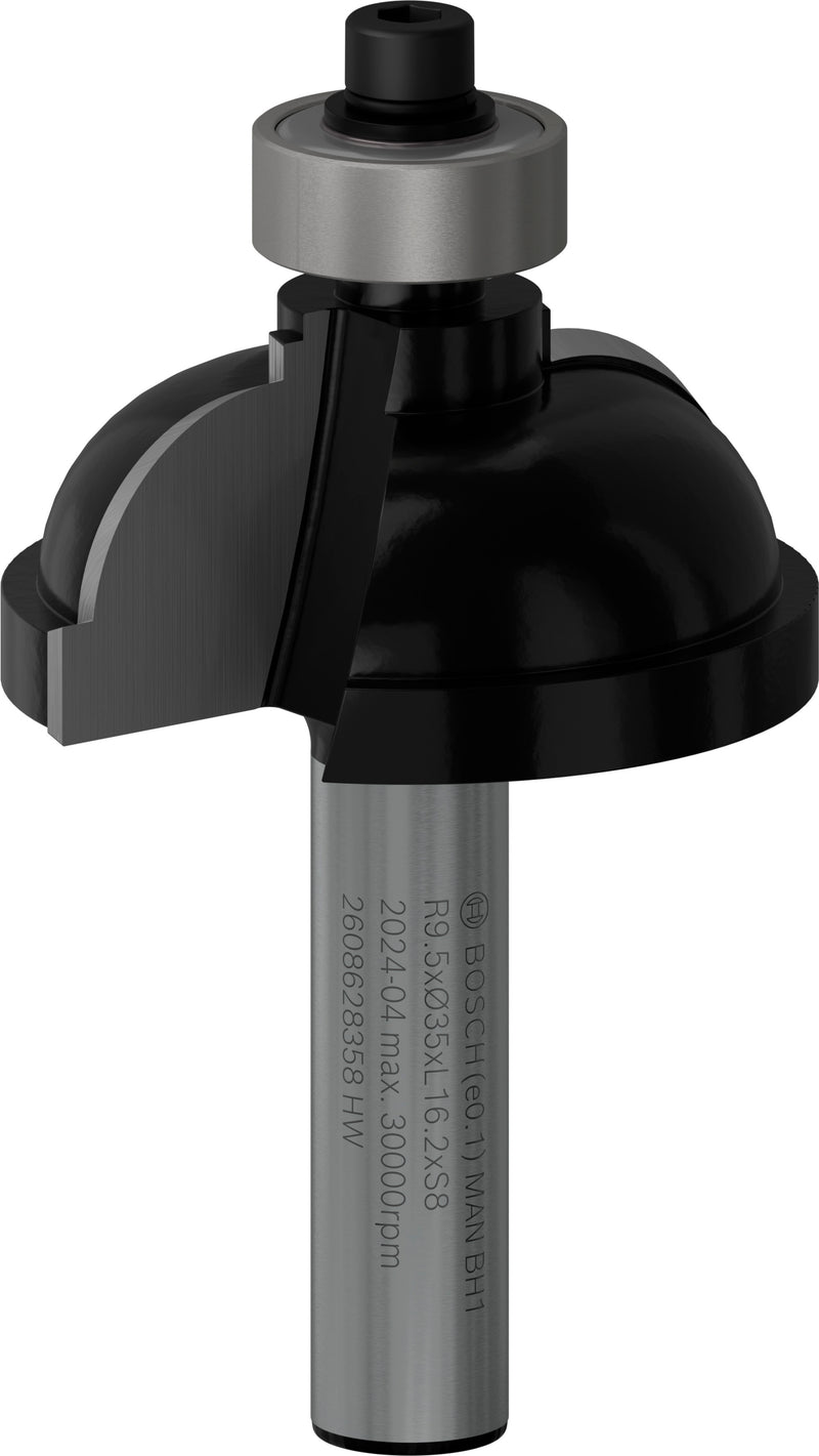 Bosch Classic groove router for PRO router, R 9.5, 8 mm shank