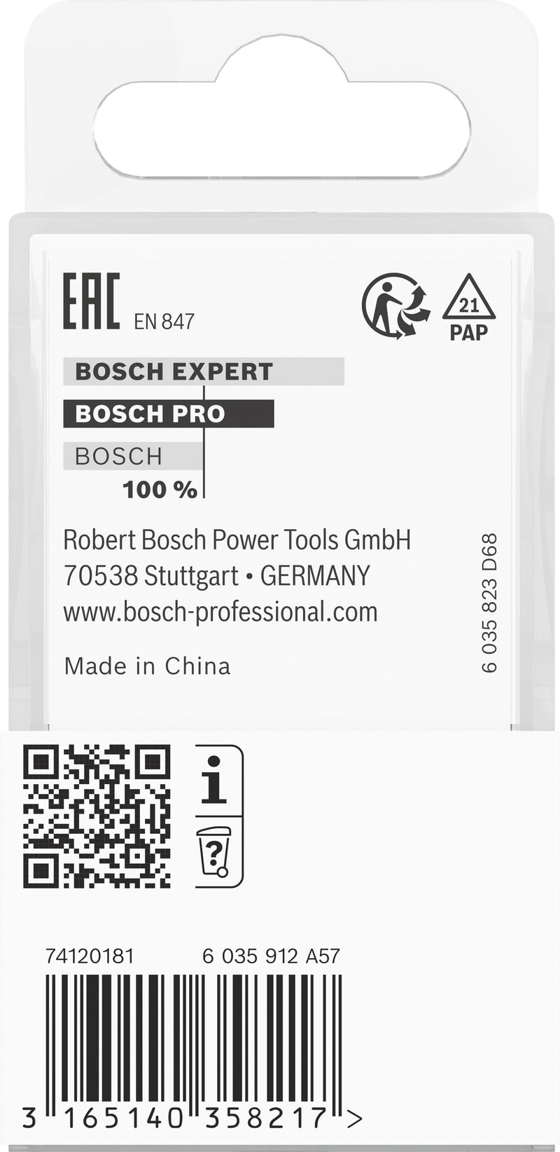Bosch PRO Router Guide Rounding Bit, R 6, 8 mm Shank