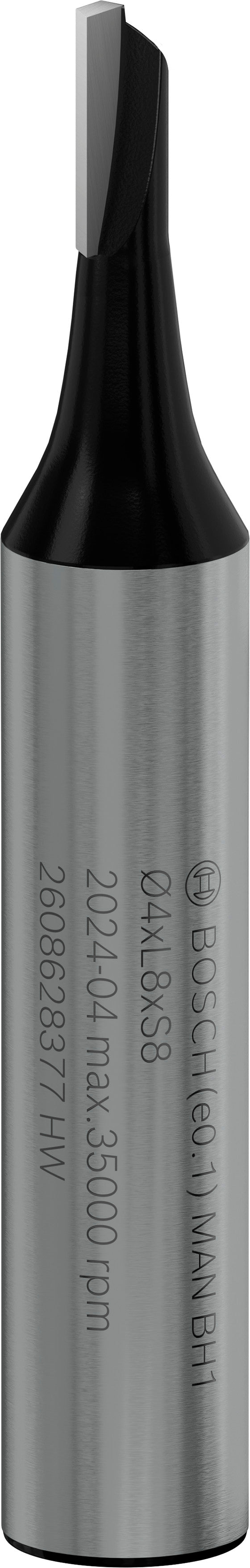 Broca reta Bosch PRO, canal único, Ø 4 x L 8, haste de 8 mm