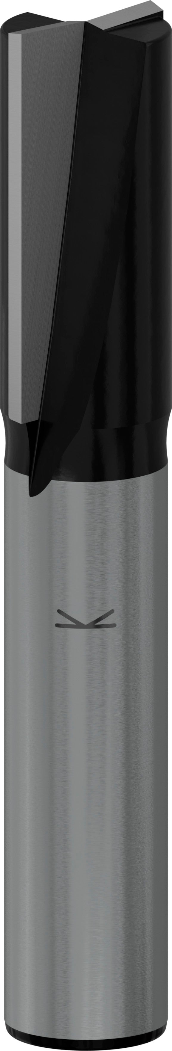 Fresa direita Bosch para fresa PRO, duas ranhuras, Ø 9 x L 19,6, haste de 8 mm