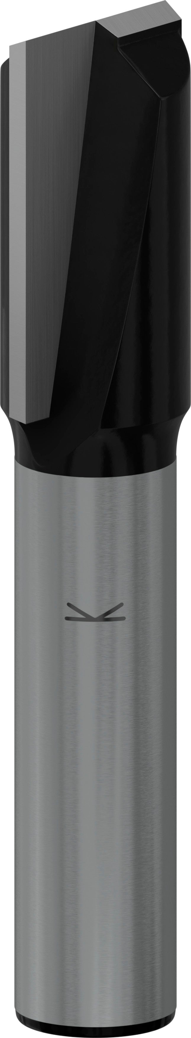 Bosch PRO straight router bit, two flutes, Ø 10 x L 19.6, 8 mm shank