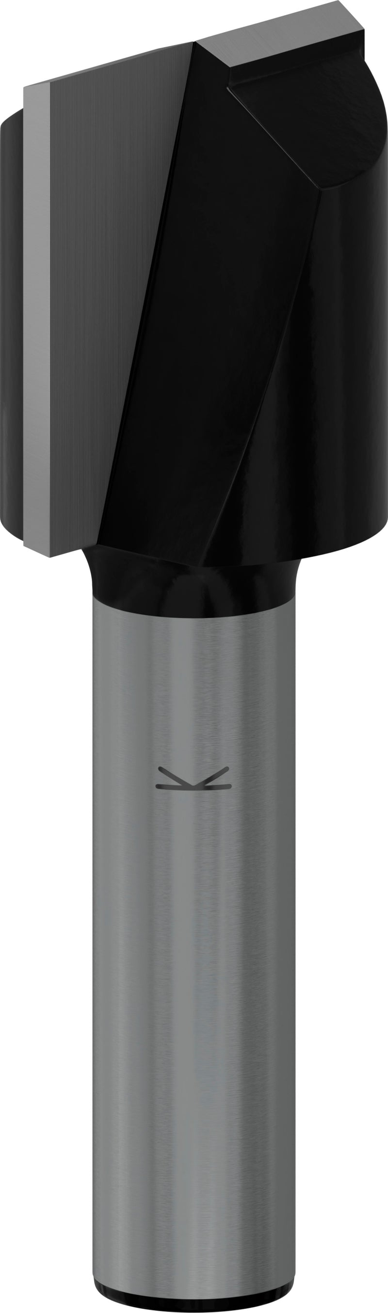 Fresa direita Bosch para fresa PRO, duas ranhuras, Ø 16 x L 19,6, haste de 8 mm