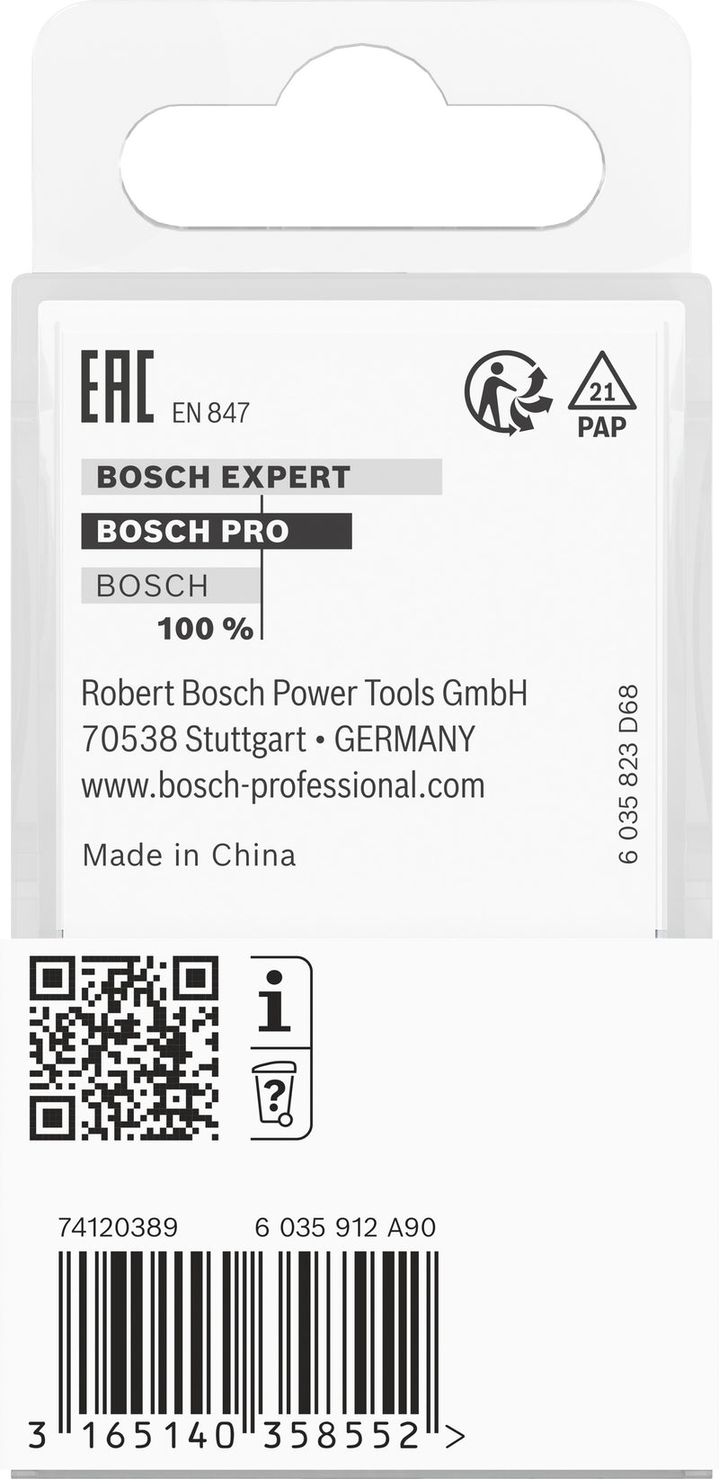 Bosch PRO router bead mill, R 4, 8 mm shank