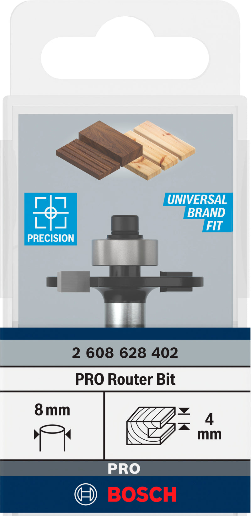 Bosch PRO router groove router, C 4, 8 mm shank