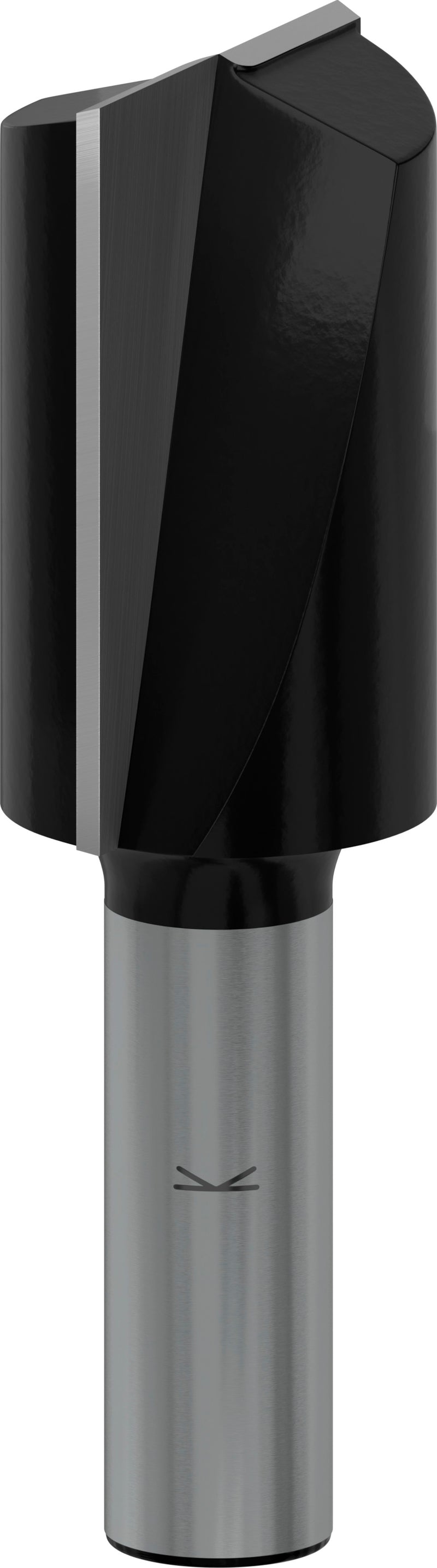 Fresa direita Bosch para fresa PRO, duas ranhuras, Ø 25 x L 40, haste de 12 mm