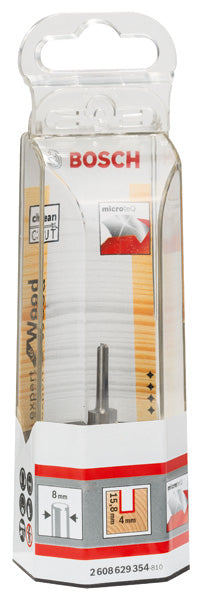 Bosch Solid carbide router bit 8x4x50,7