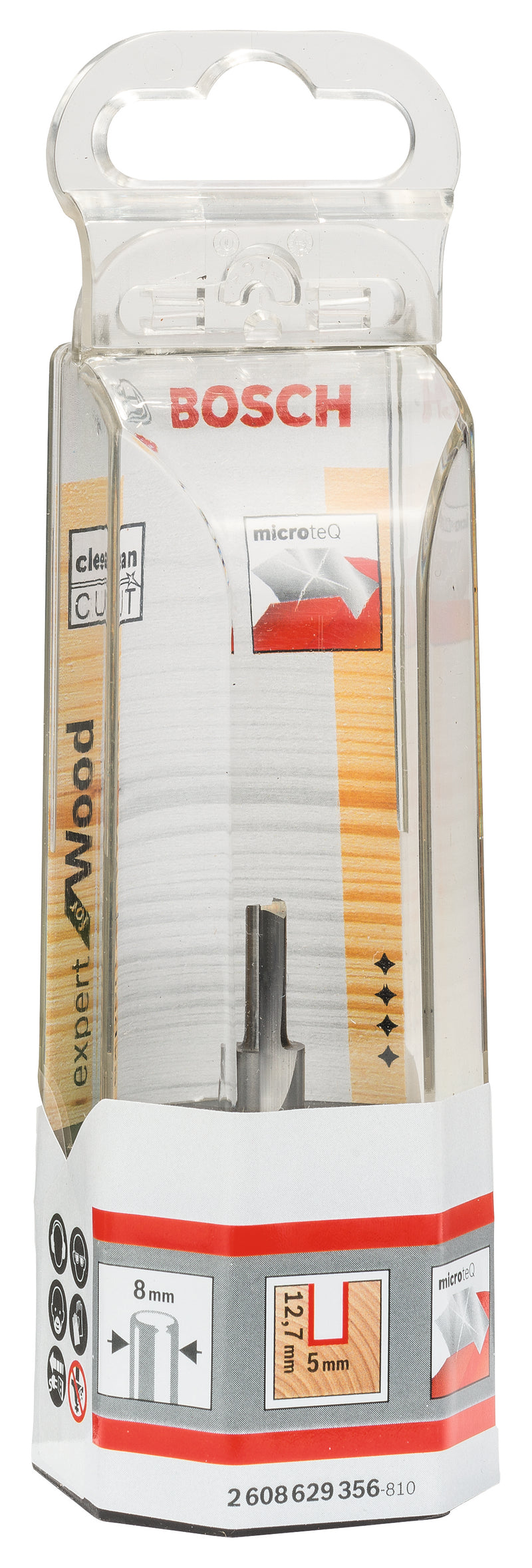 Bosch Solid carbide router bit 8x5x51