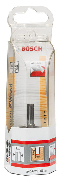 Bosch Solid carbide router bit 8x6x51