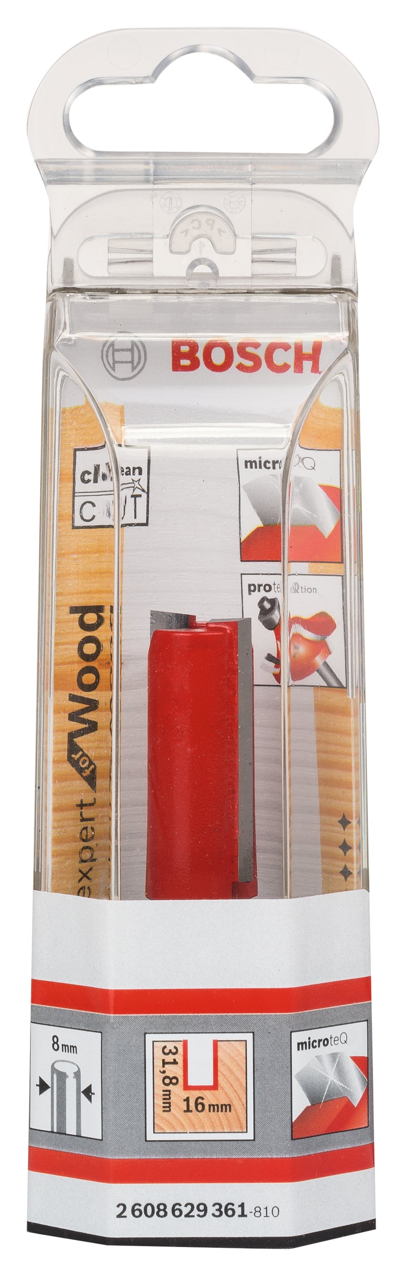 Bosch Straight bit 8x16x66