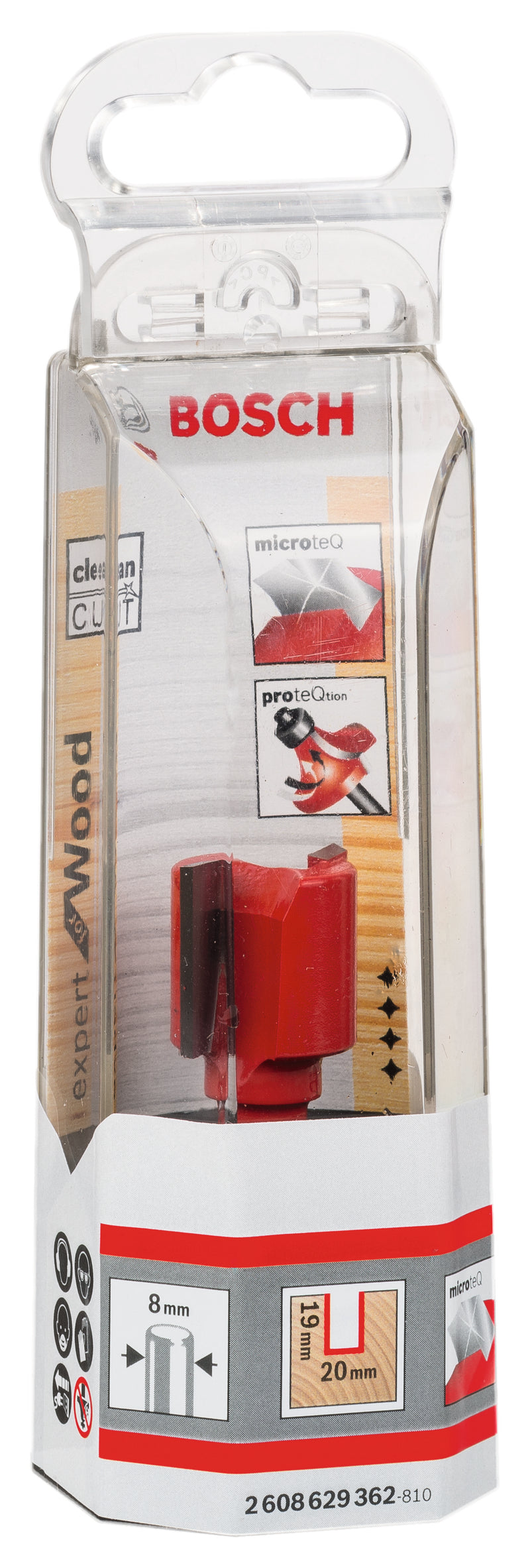 Bosch Straight bit 8x20x56