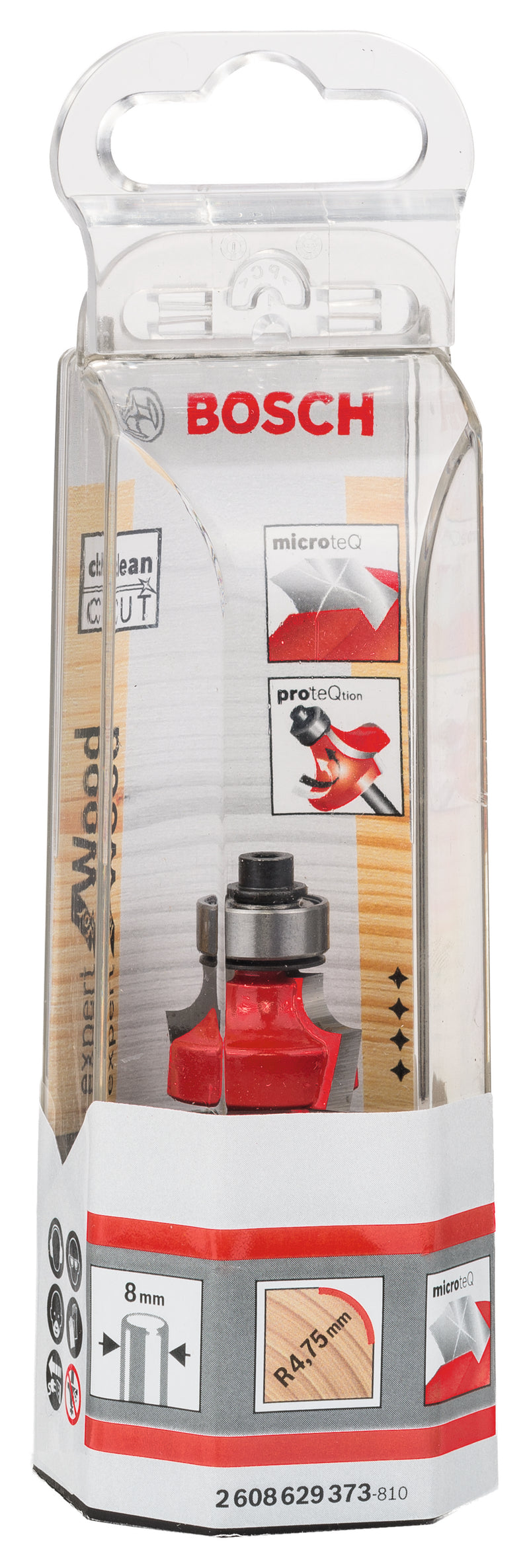 Bosch Round.Over Bit +Guide Pin 8x22,2x55